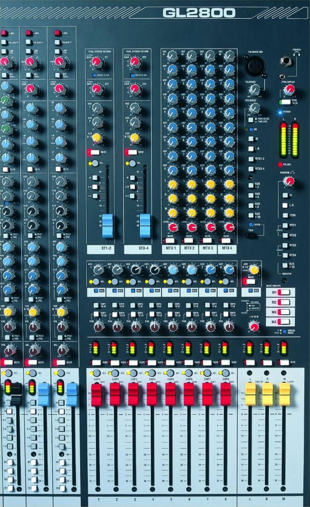 Allen & Heath GL2800 48 Channel (includes external PSU - RPS11)