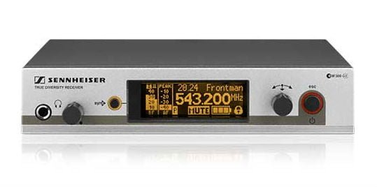 Sennheiser ew345 G3 dynamic hand held vocal mic radio system