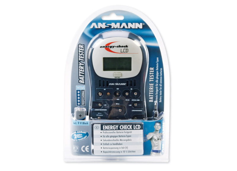 Ansmann Energy Check LCD Battery Tester