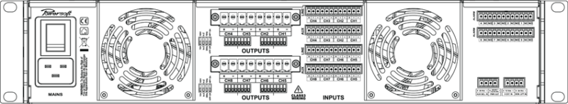 Powersoft Ottocanali 8K4 DSP +D - Image 2