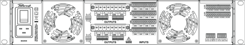 Powersoft Ottocanali 8K4