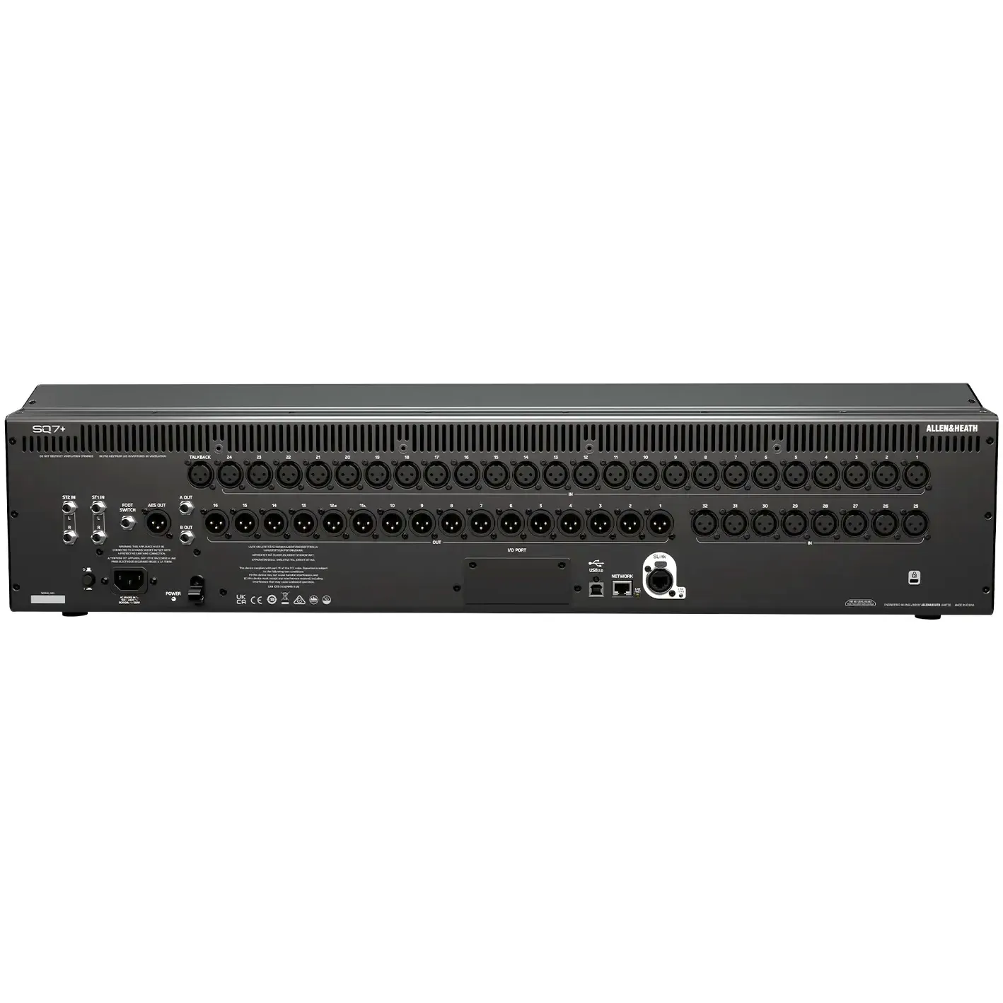 Allen & Heath SQ7+ rear