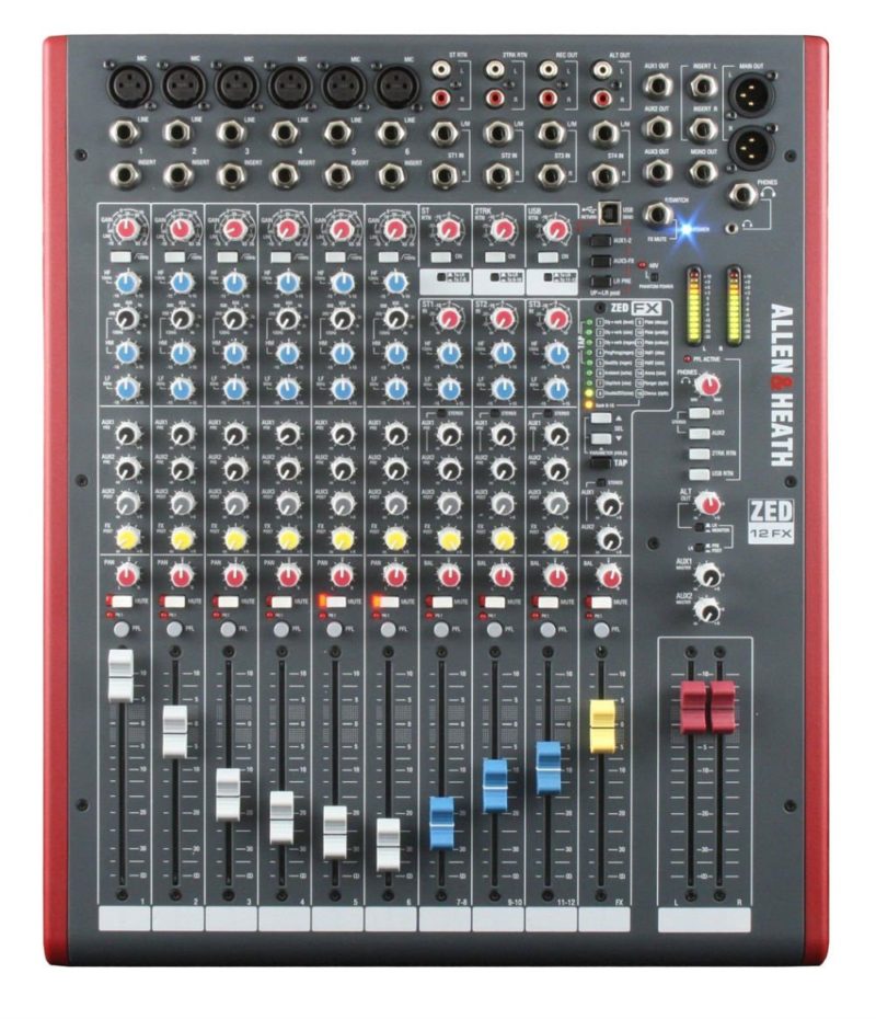 Allen & Heath ZED 12FX