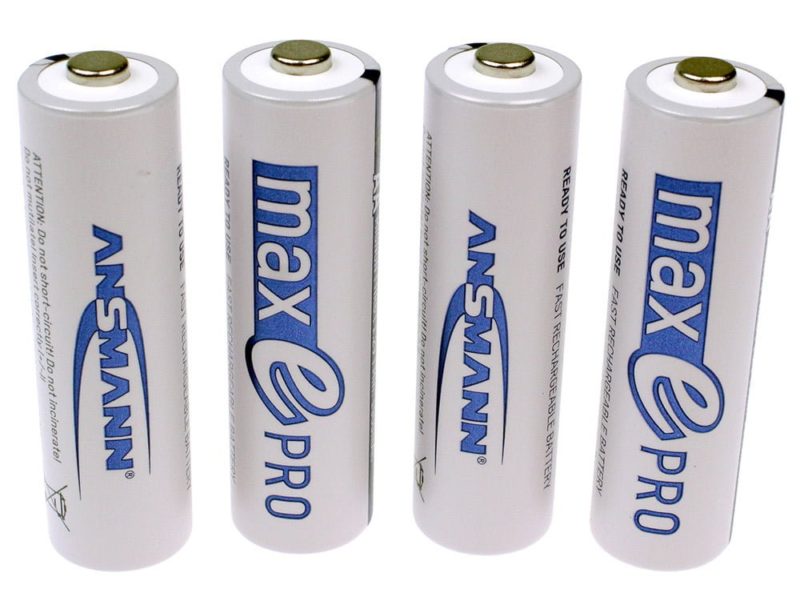 Ansmann MaxE Pro - AA Rechargeable Batteries (Pk 4) - Image 2