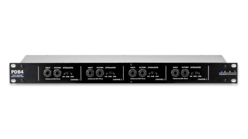 ART PDB4 - 4Ch Rackmount DI