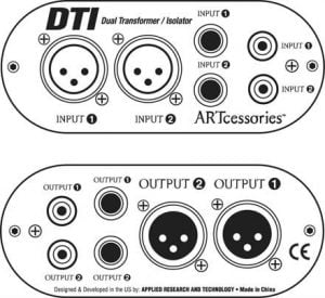 ART DTI dual transformer/isolator