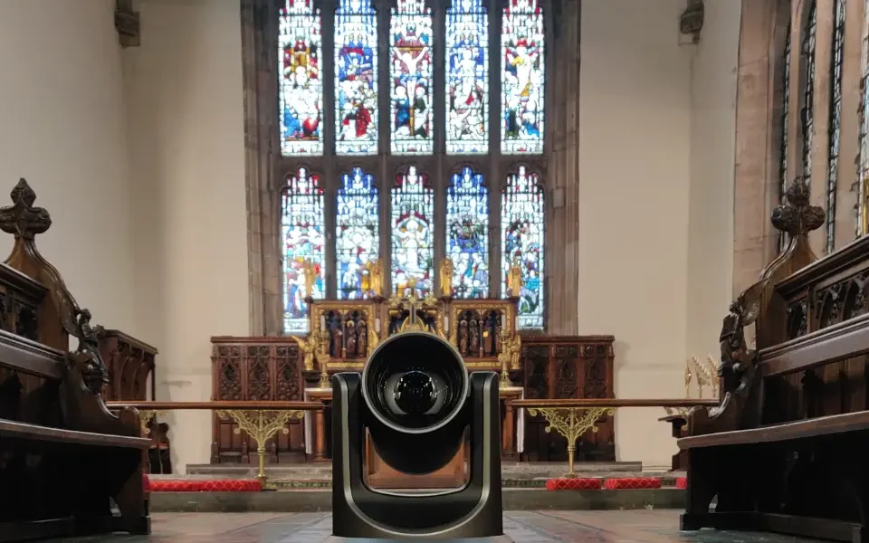 Bangor Cathedral -sound reinforcement and streaming capabilities