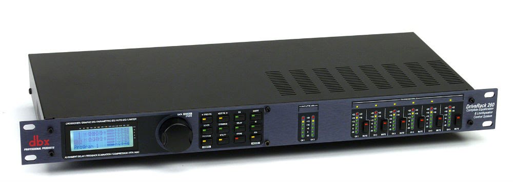 dbx driverack 260 response curve d