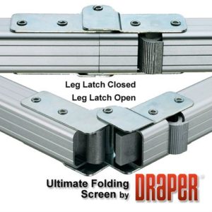 Draper Ultimate Folding Screen REAR Projection - 10' Diag