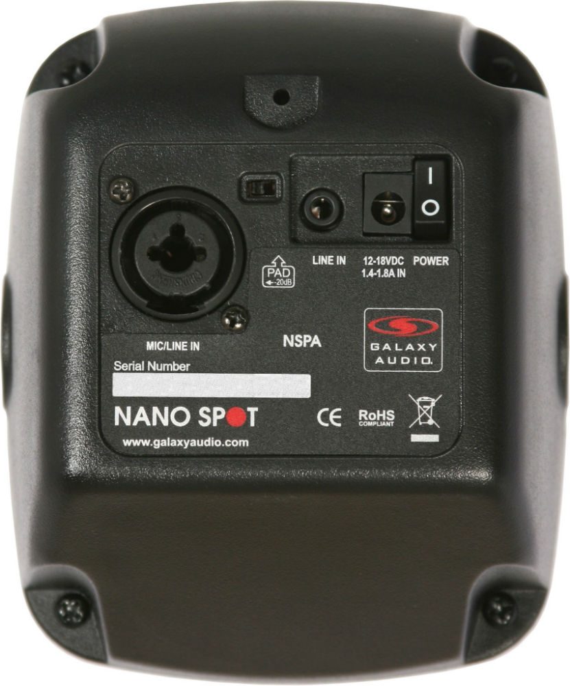 Galaxy Audio Powered Nano Spot (NSPA)