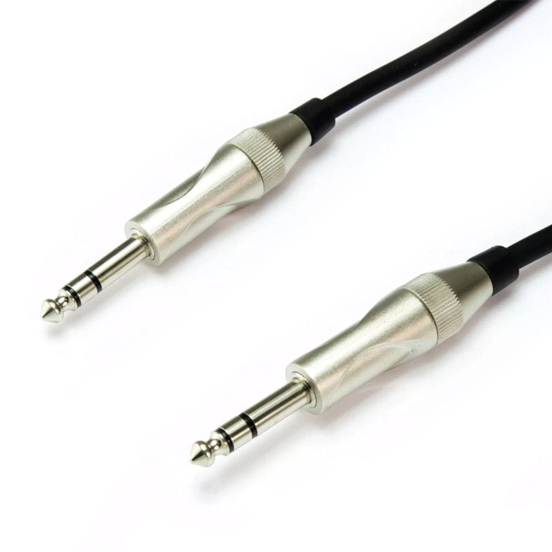 10m Jack - Jack 1/4" (6.3mm) Stereo Line Cable