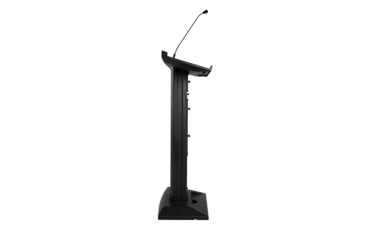 denon lectern active white