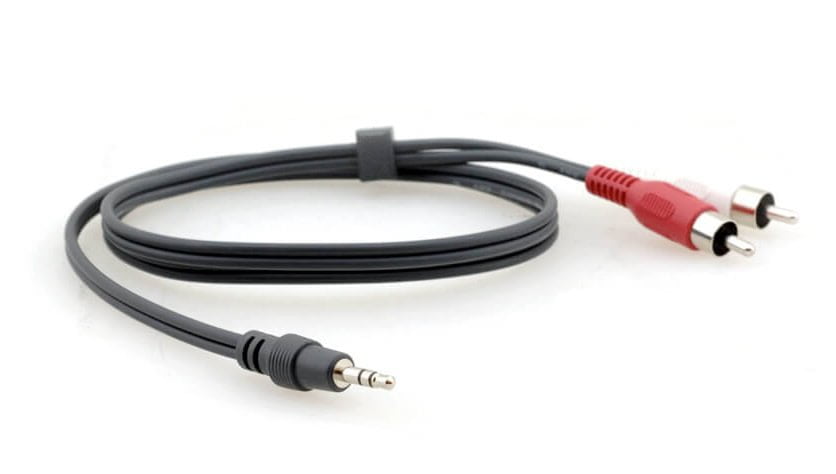 Câble audio mini-jack stéréo de 3.5 M á M-RCA 5m - Cablematic
