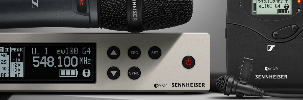 super 200さん専用になりました。SENNHEISER EW100 G4 Sennheiser EW 100 Series G4 - DM Music Ltd