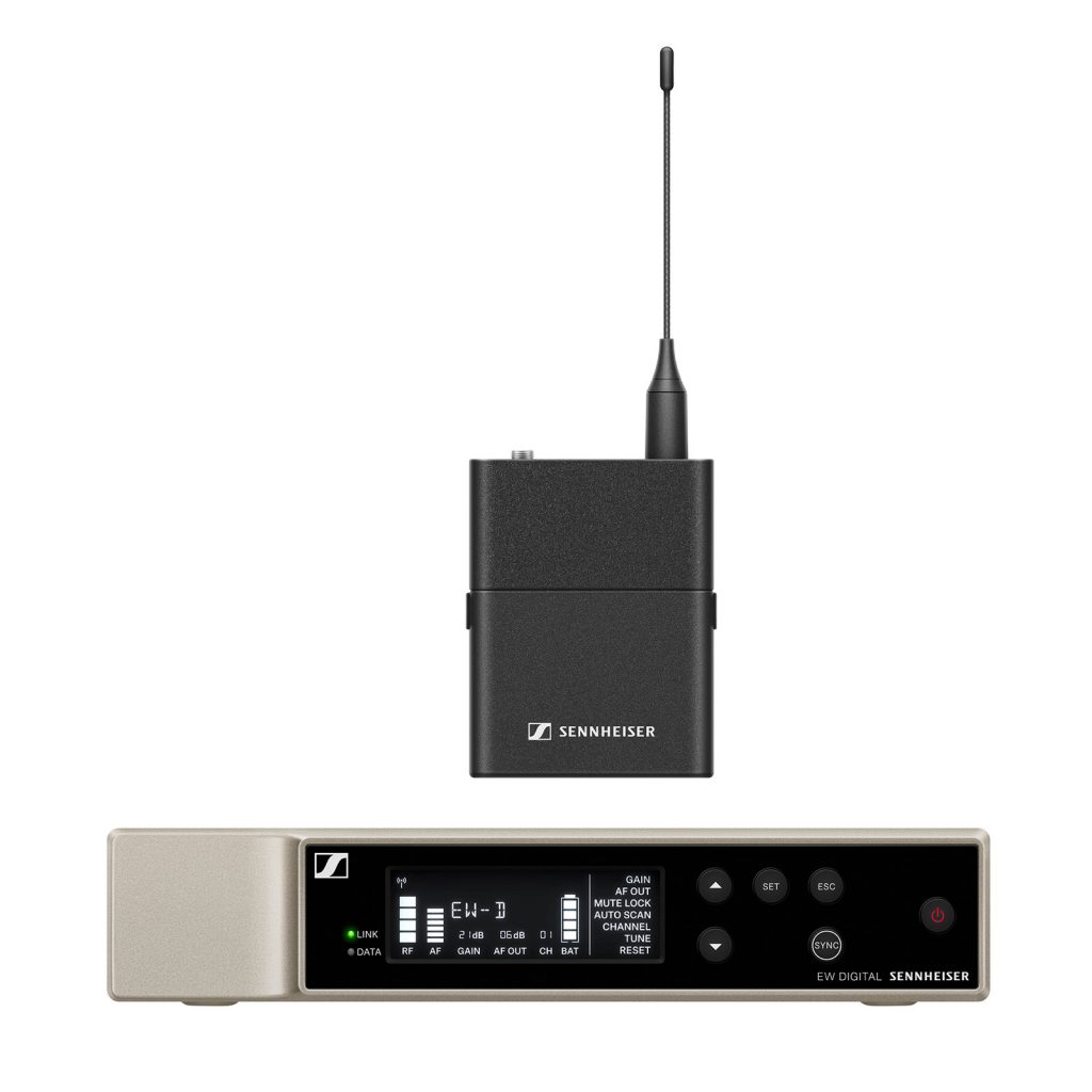 Sennheiser EW-D with HSP Essential Omni Headset