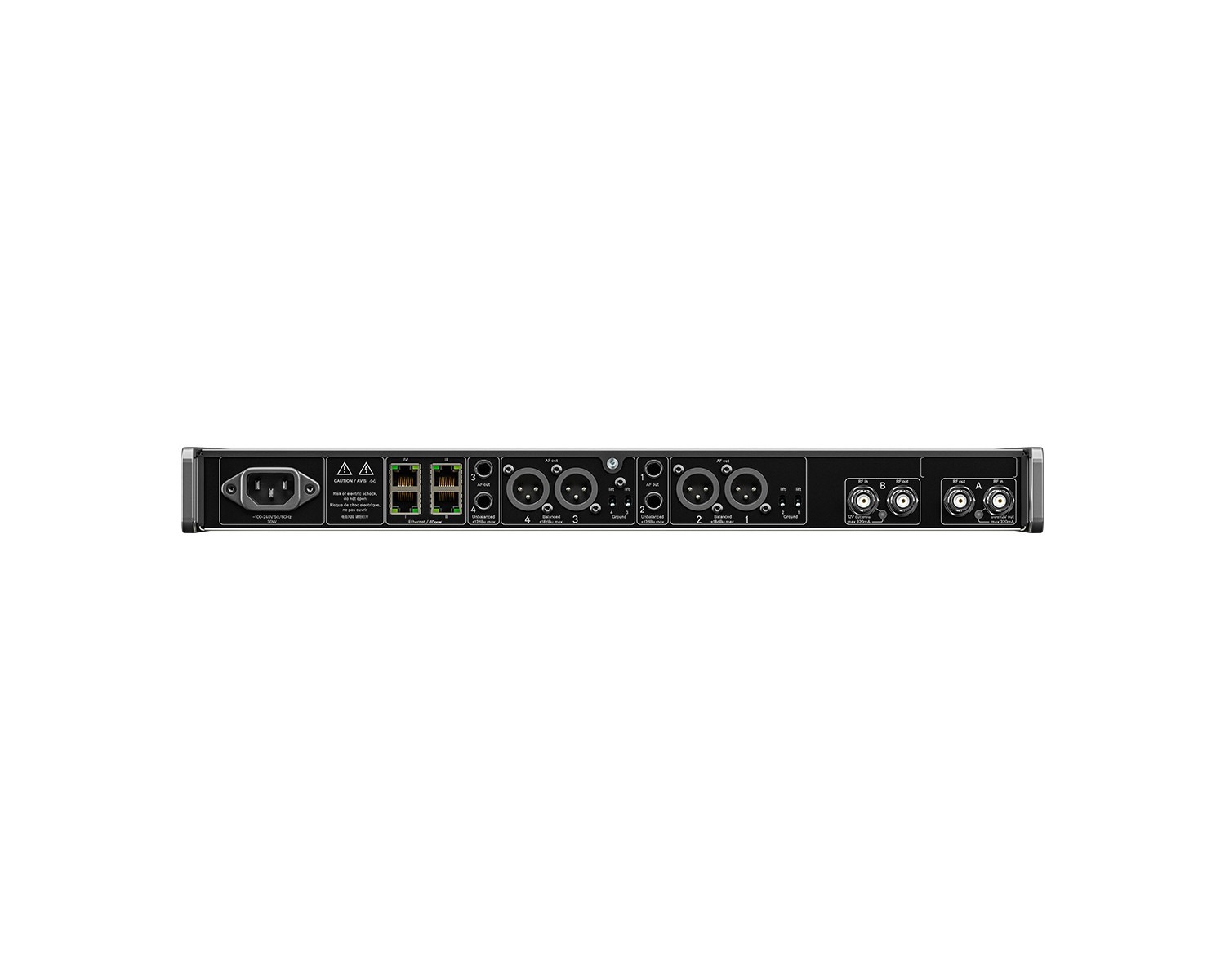 Sennheiser EW-DX EM 4 DANTE - Quad Receiver