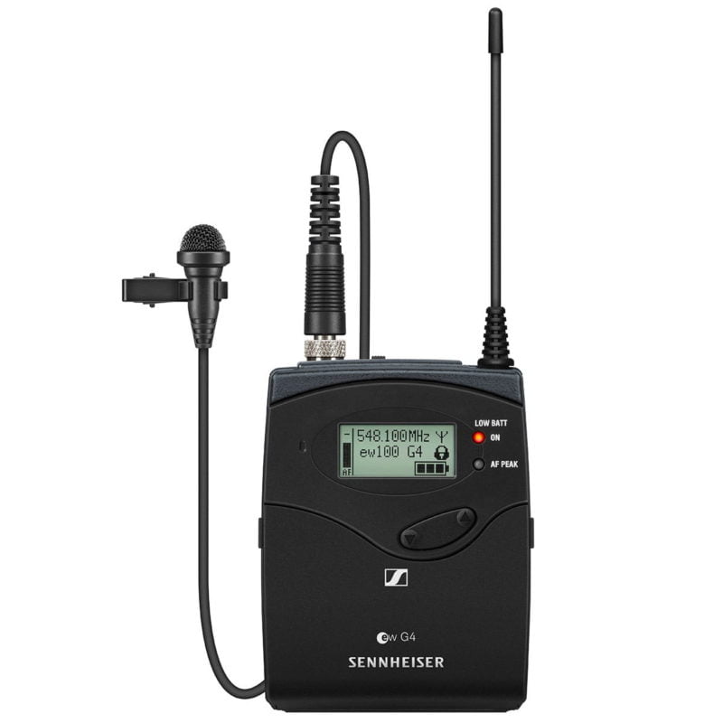 Sennheiser EW100-G4 ME2 Lapel Mic Set - Image 2