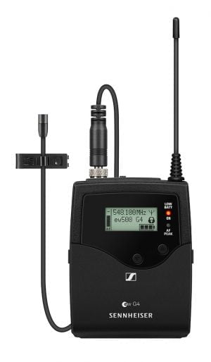 Sennheiser ew 100 G4-ME2 & 835-S - Lapel / Handheld Set