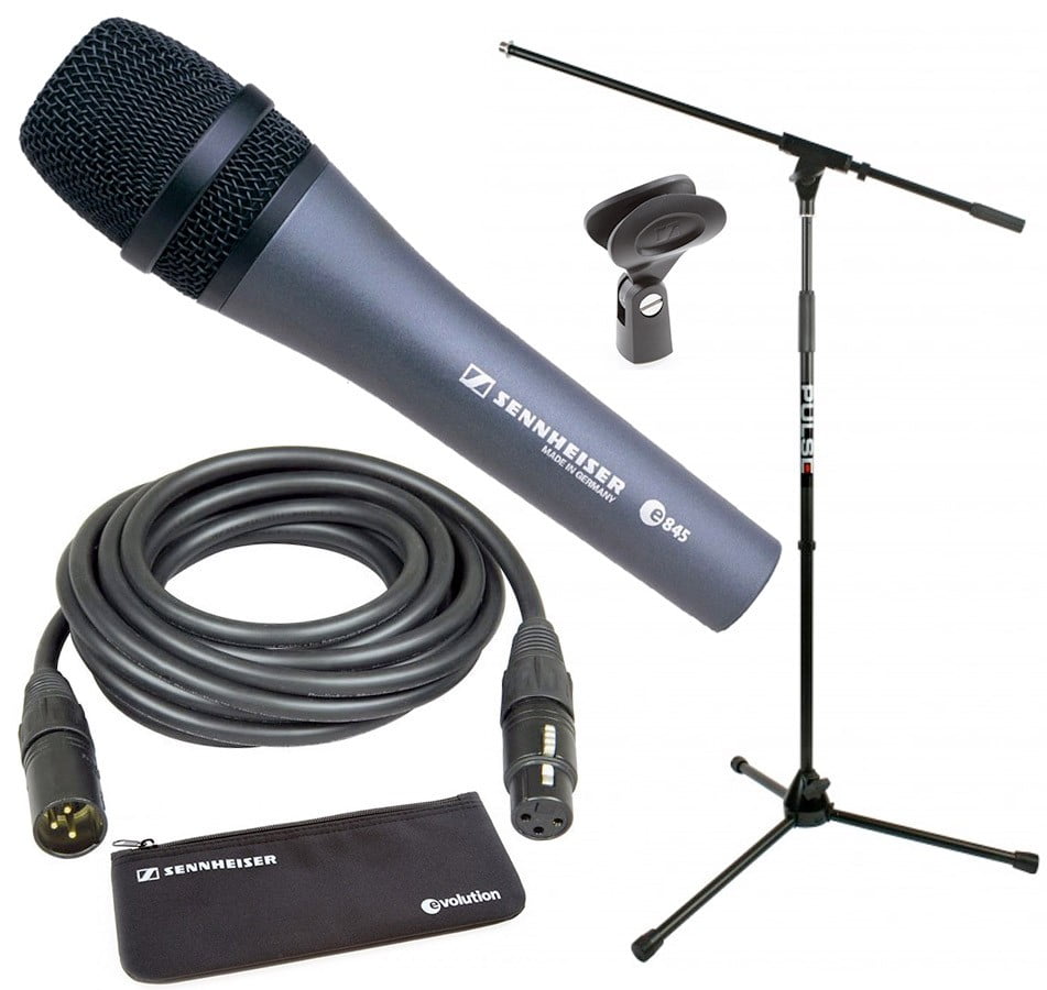 Vocal mic, stand & lead package #2