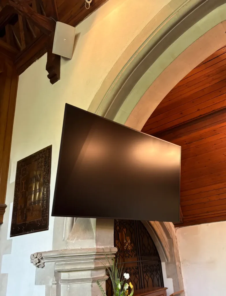 St Peter’s Church, Woodmansterne Discreet AV Upgrade