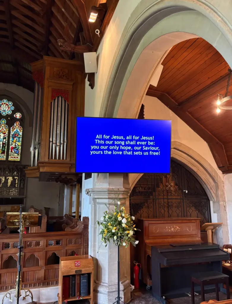 St Peter’s Church, Woodmansterne Discreet AV Upgrade