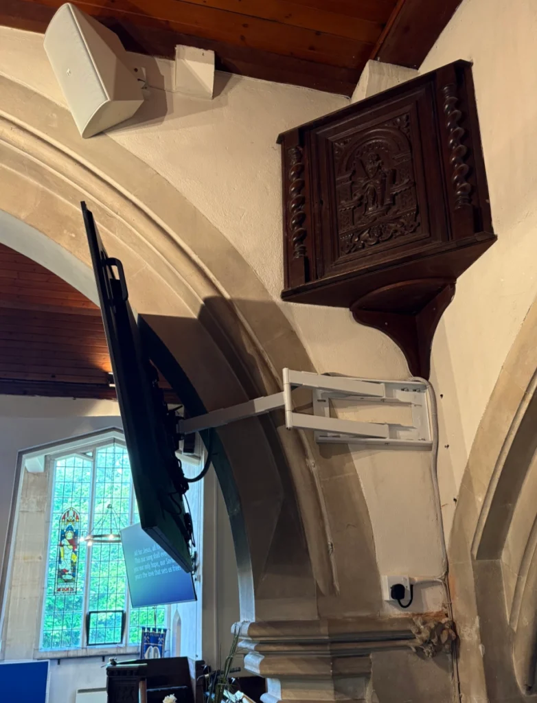 St Peter’s Church, Woodmansterne Discreet AV Upgrade