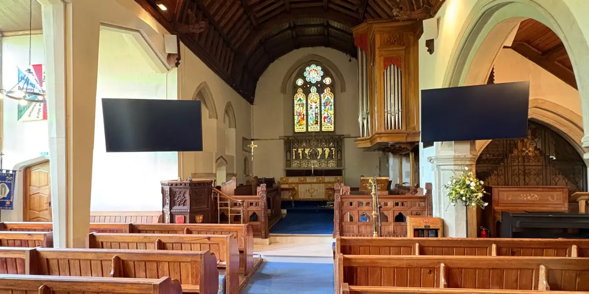 St Peter’s Church, Woodmansterne Discreet AV Upgrade