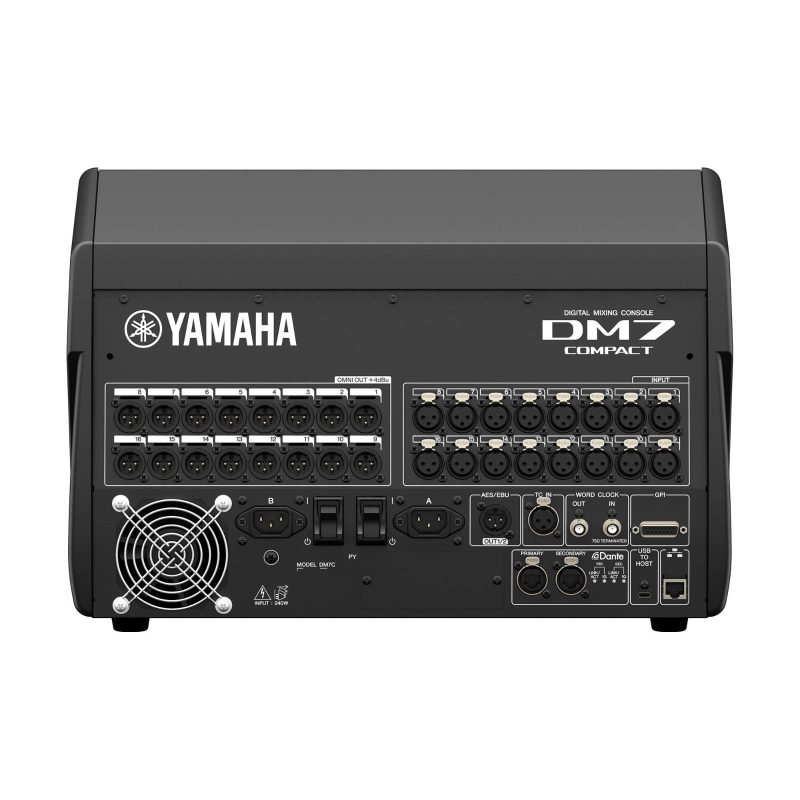 Yamaha DM7C Rear